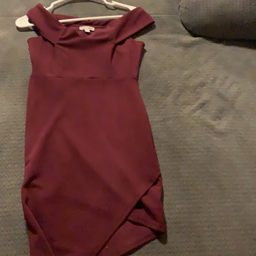 Plum Mini Dress